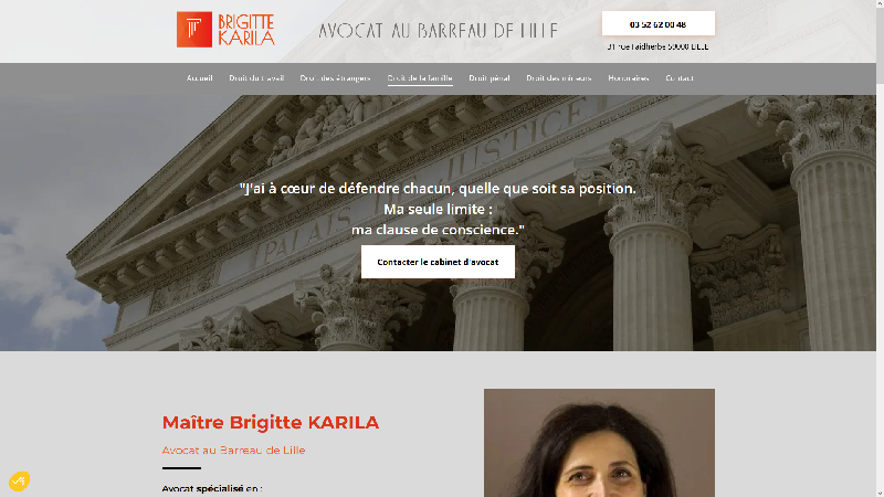 Maître Brigitte KARILA - Avocat spécialisé en divorce à Lille