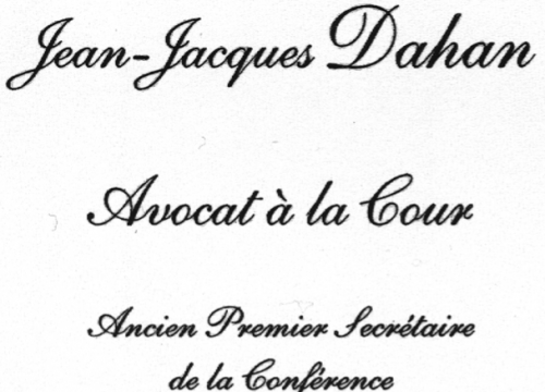Avocat à Bordeaux - Maître Jean-Jacques Dahan