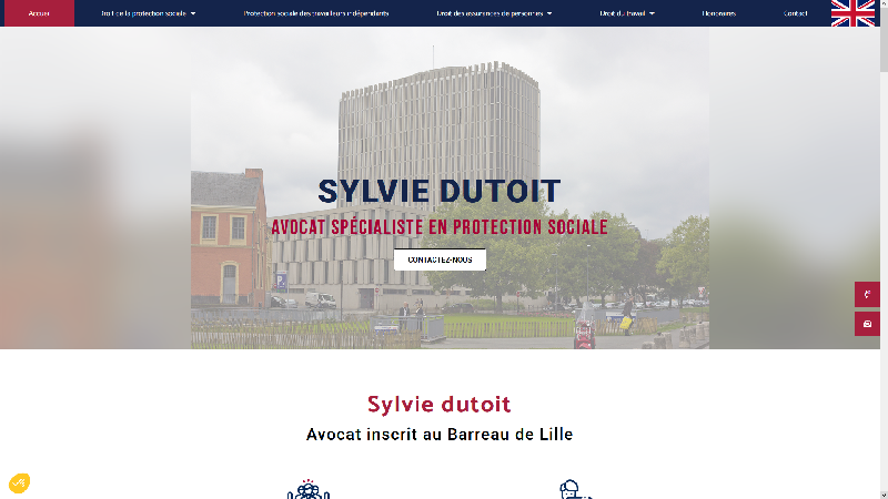 Maître Sylvie Dutoit, avocat de protection sociale à Lille