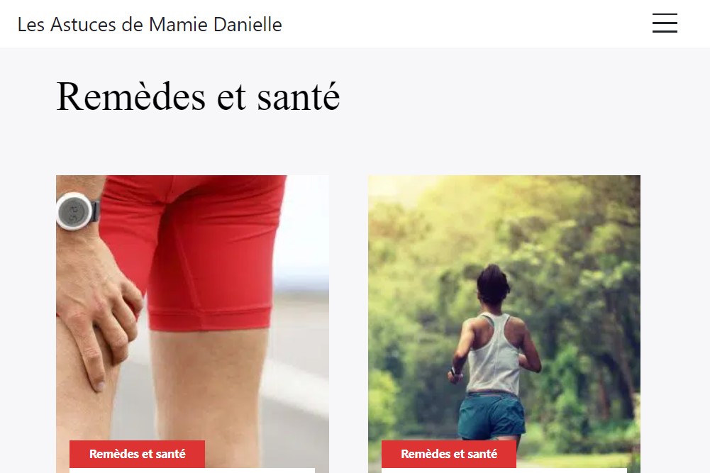 Mamie Danielle et ses astuces