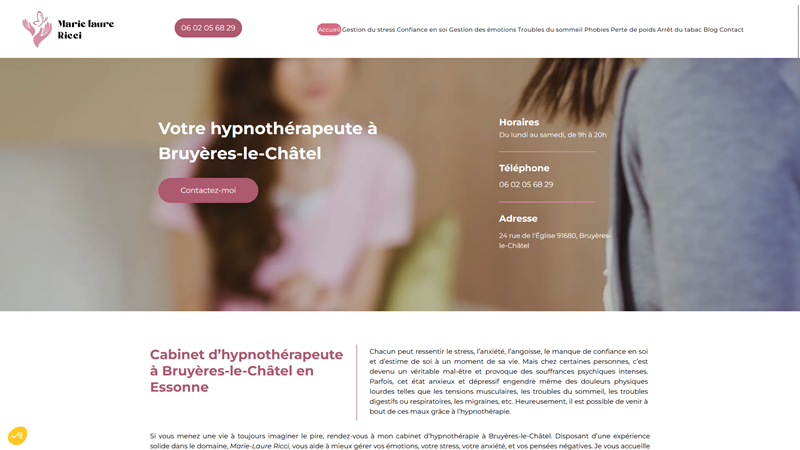 Marie-Laure Ricci - Hypnothérapeute en Essonne (91)