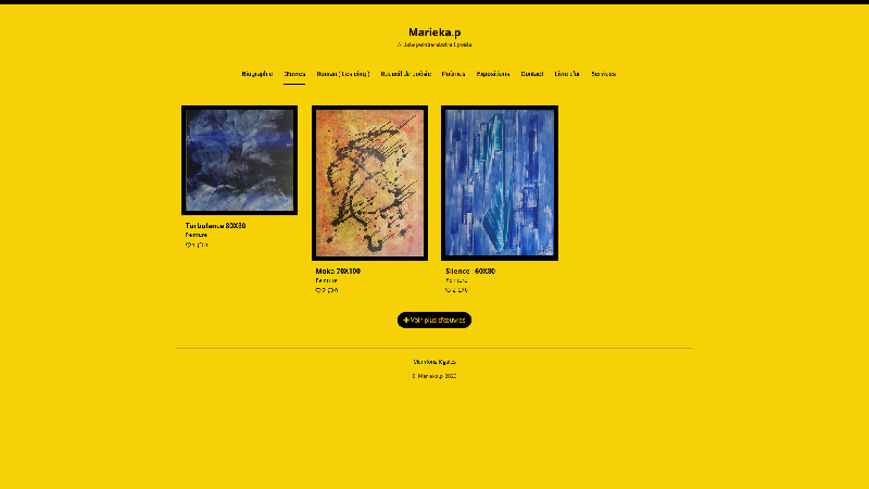 Marieka. p Artiste peintre poète