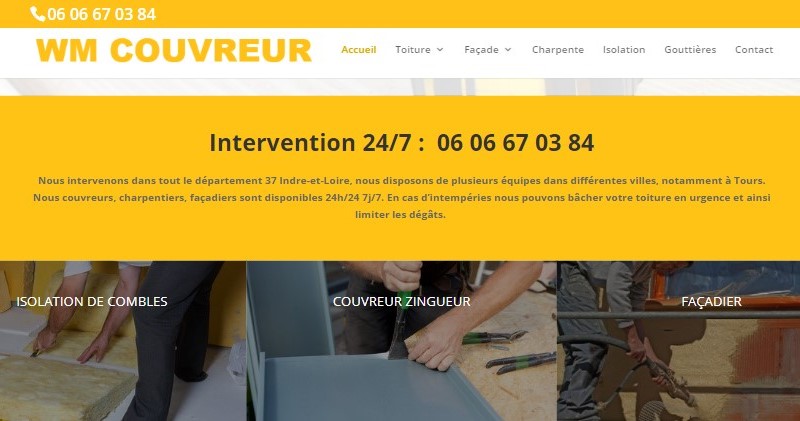 Mario Weiss Couvreur, entreprise de couverture à Tours