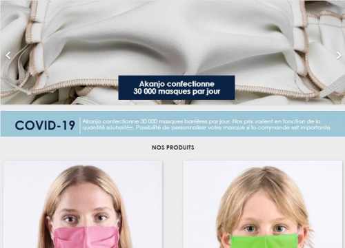 Masque COVID pour adulte et enfant