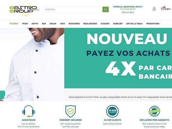 Matériel Pizza Direct