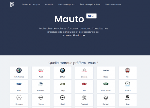 mauto.ma voitures neuves