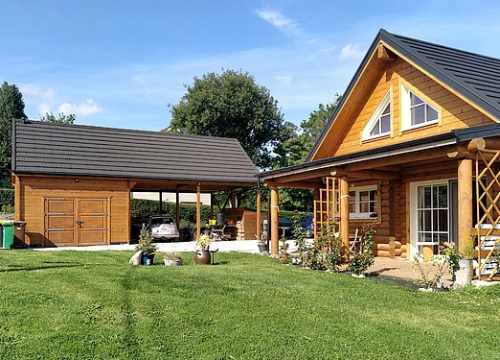 kit maison bois en rondins