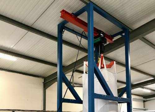 Mecabag System - Remplissage, vidage et manutention de bigbags