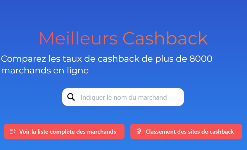 meilleurs cashback