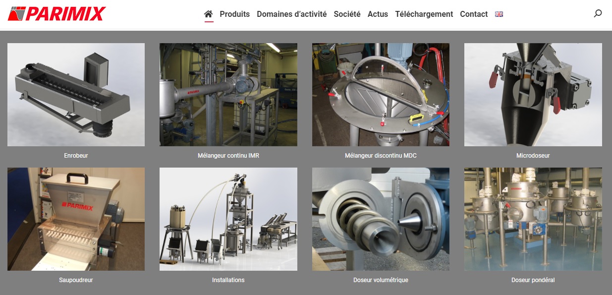 melangeur industrie