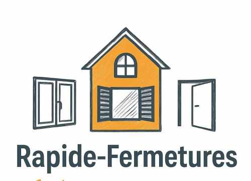 Presentation de Dépannage, Installation, rénovation,serrurerie menuiserie  extérieur  via un logo