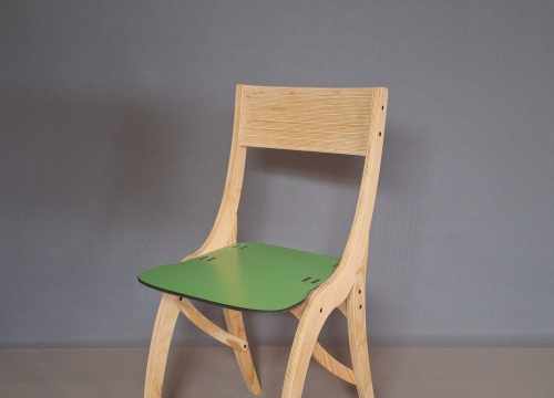 chaise pliable colorée