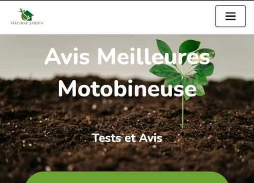 Machine jardin - Site de tests d'outils de jardin motorisés