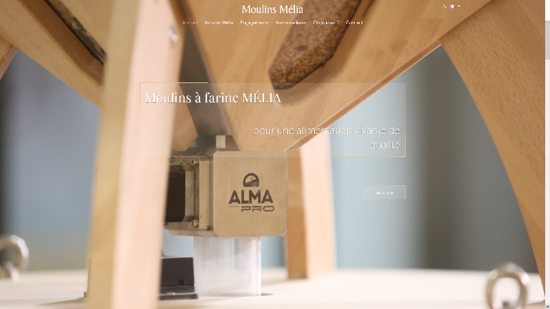 Moulins Mélia - Fabricants de moulins