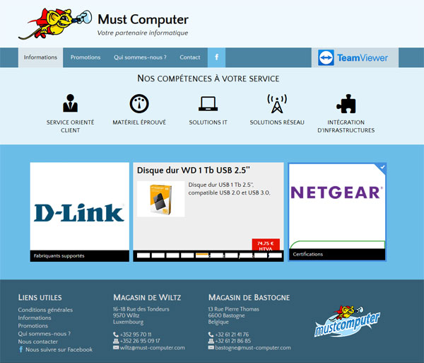 Must Computer à Bastogne & Wiltz