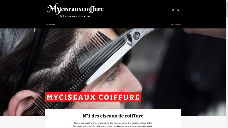 Myciseauxcoiffure : Le specialistes des ciseaux pour coiffeurs