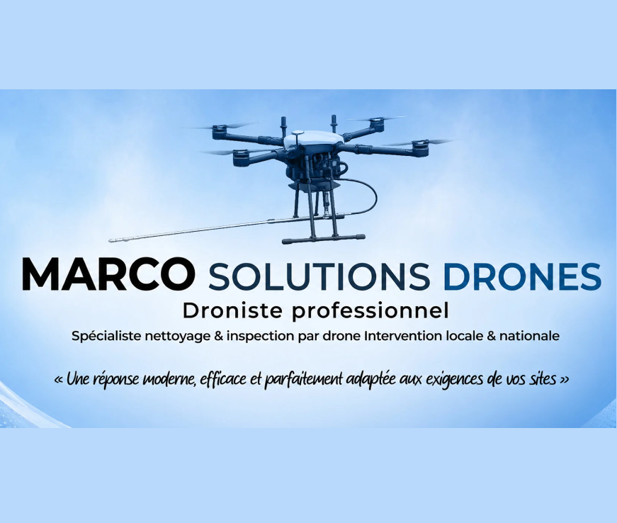 nettoyage par drones