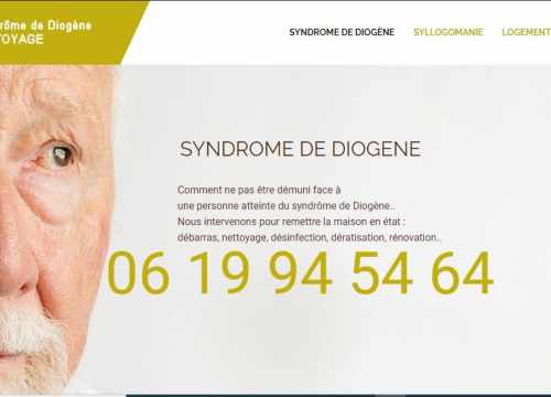 entreprise de nettoyage Syndrome de Diogène