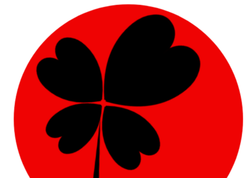un trefle à 4 feuilles, symbole de la chance
