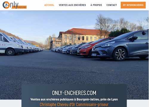 Only Enchères : Ventes aux enchères auto près de Lyon