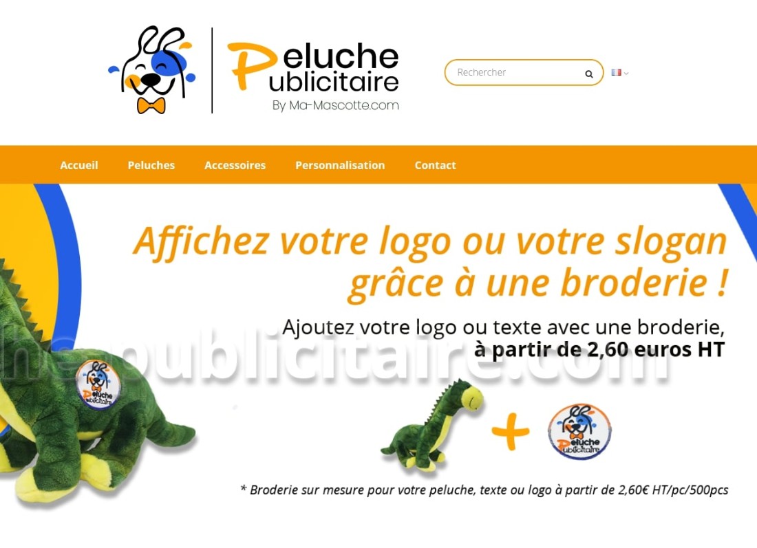 Peluche Publicitaire. Peluche à Personnaliser