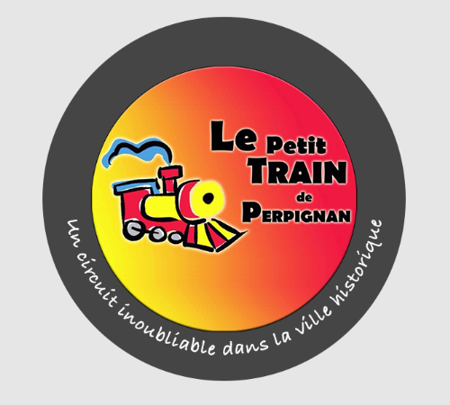 Logo du petit train touristique de Perpignan