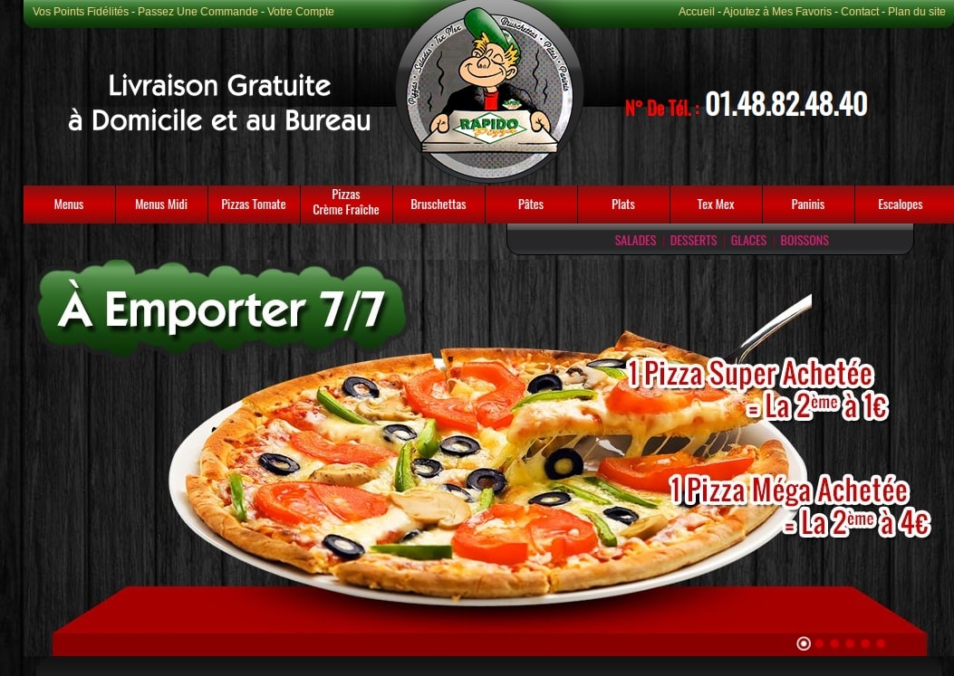 Pizza Rapido à Champigny-sur-Marne