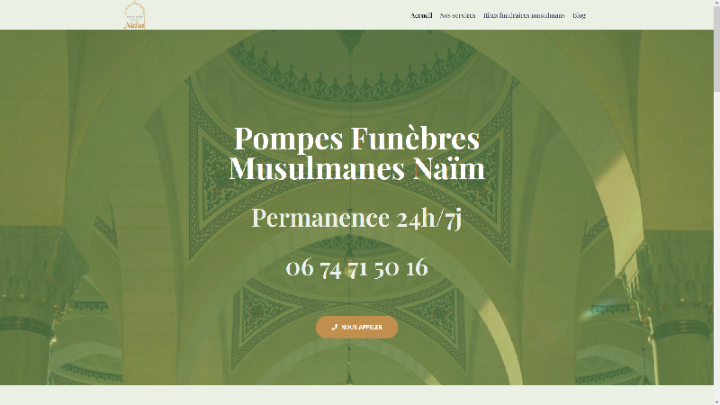 Pompes funèbres musulmanes