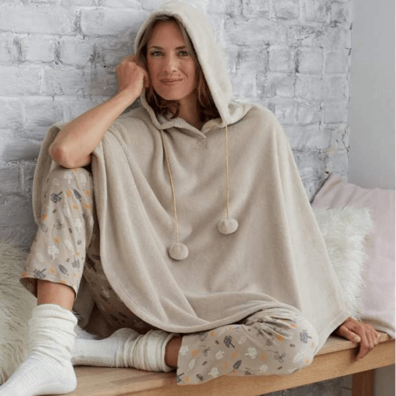 poncho femme