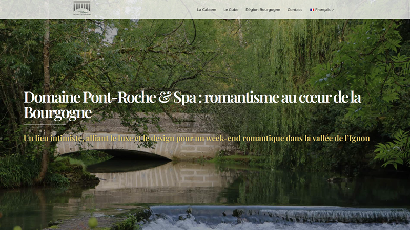 Domaine Pont-Roche & Spa : hébergement romantique en Bourgogne