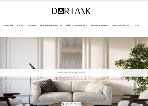 Dartank - Vente produits de décoration intérieure