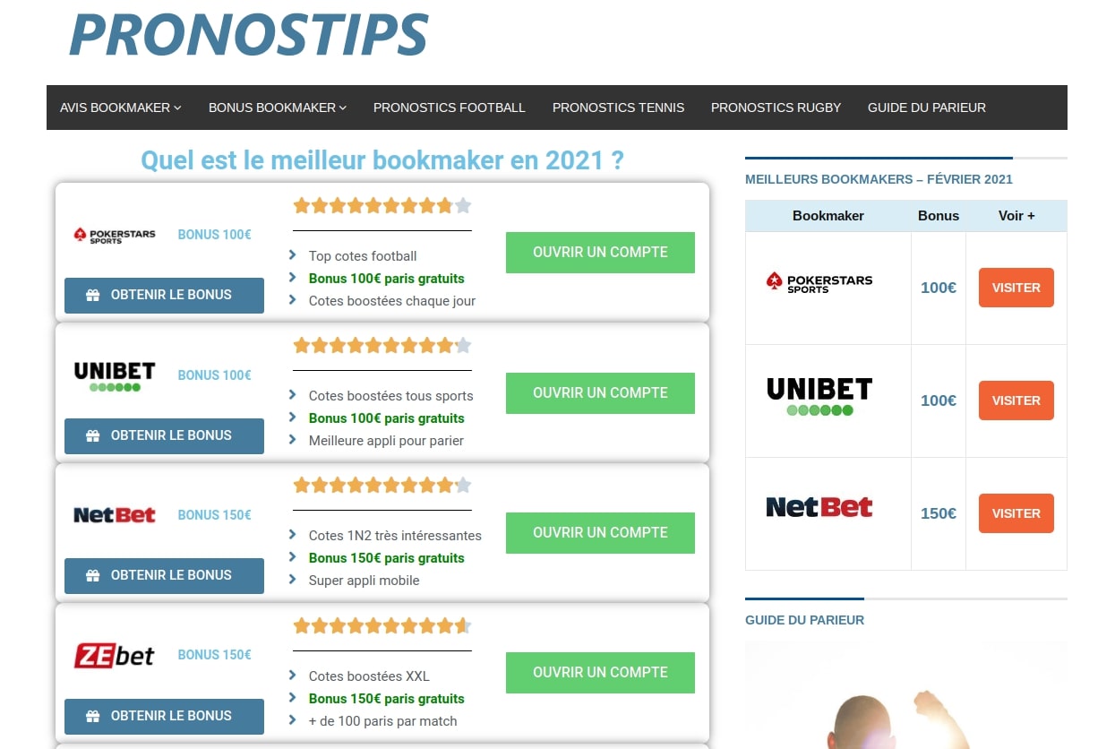 Pronostips