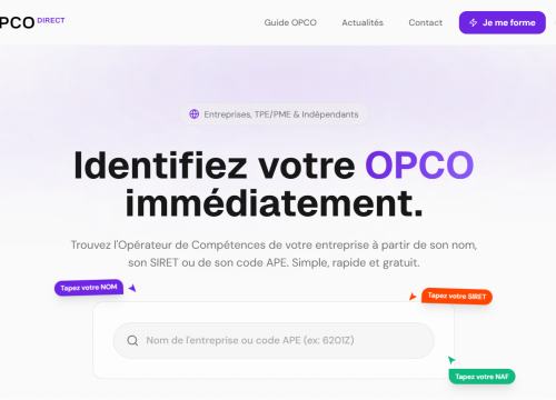 trouver mon opco