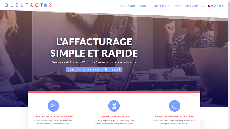 Quelfactor - Affacturage simple et rapide