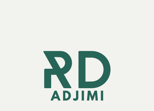 Logo sur fond blanc de RD-Adjimi