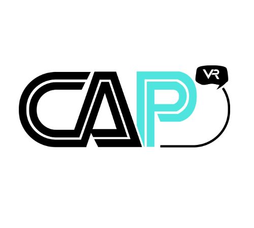 logo cap'vr salle de réalite virtuelle escape game