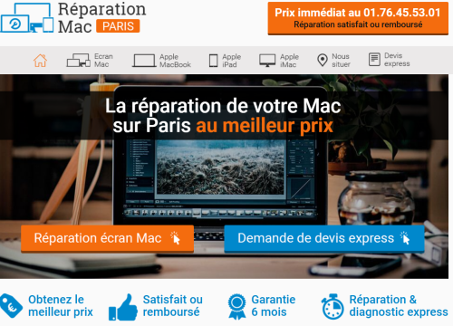 Réparation Mac Paris