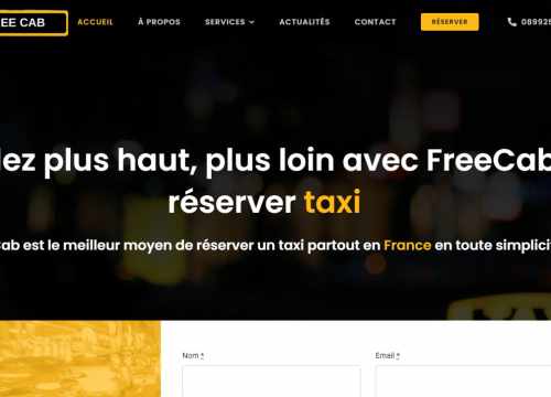 Freecab - Réserver un taxi en France