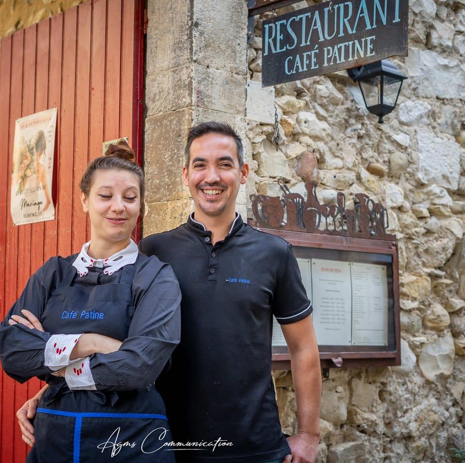 logo restaurant patine