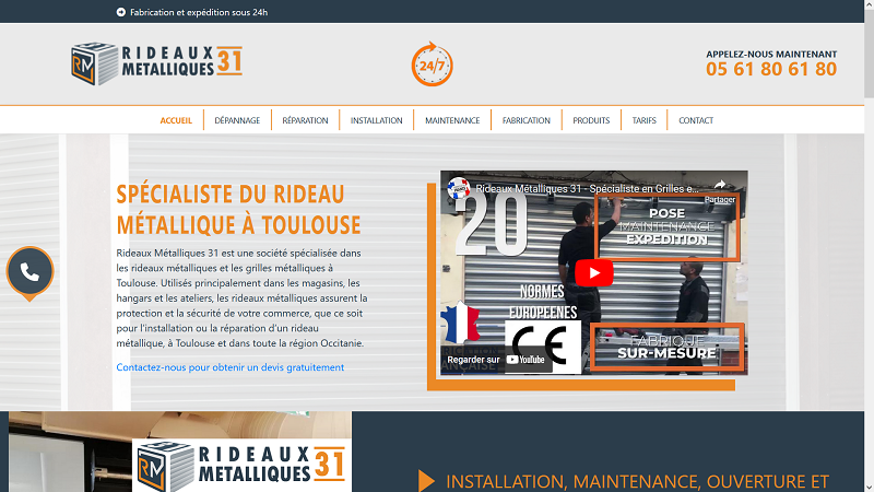 Rideaux Métalliques 31