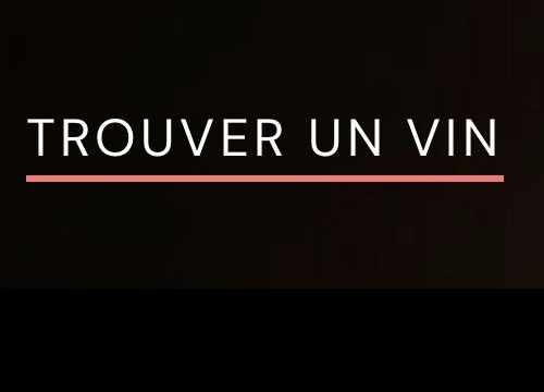 trouver un vin