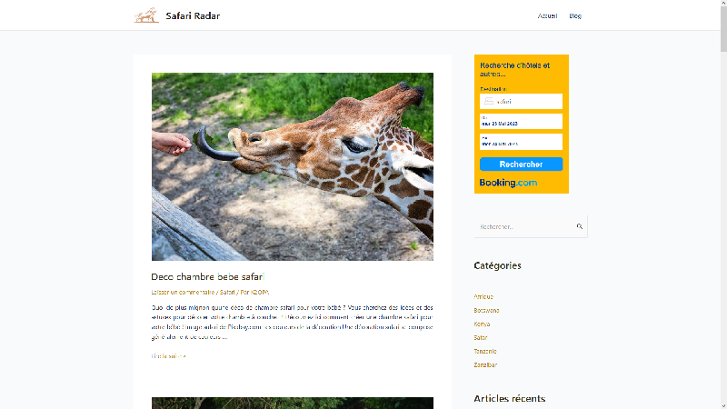 Safari Radar