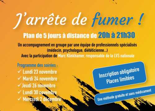J'arrête de fumer