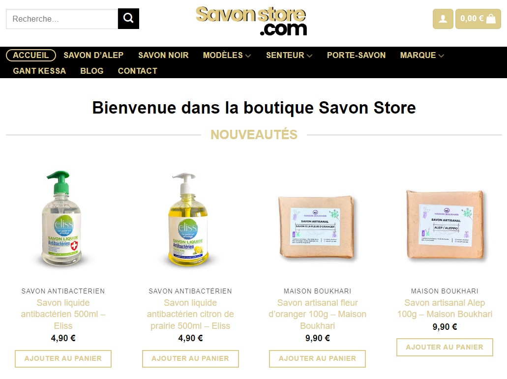 savon store
