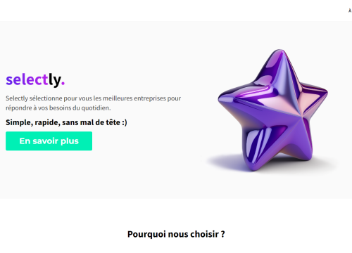Selectly - sélection des meilleures entreprises