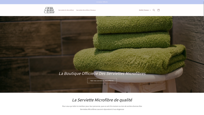 serviette microfibre