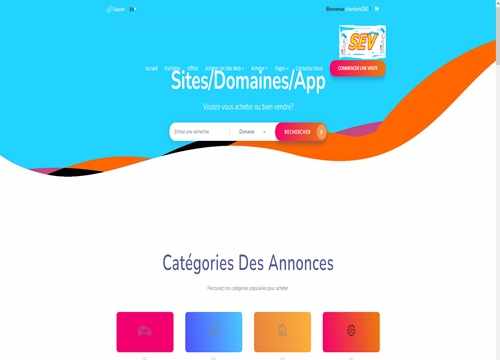 SEV - Vente et achats de site Internet