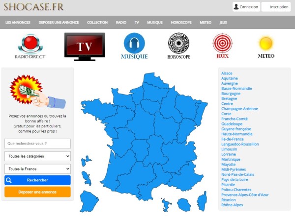 Shocase.fr Petites annonces