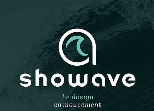 Showave - Création d'identité visuelle impactante et structurée