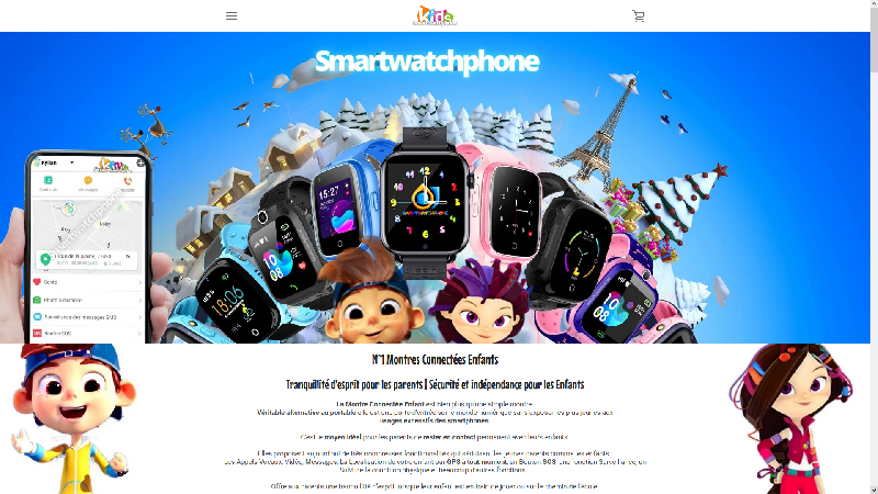 Smartwatchphone - montre connectée enfant